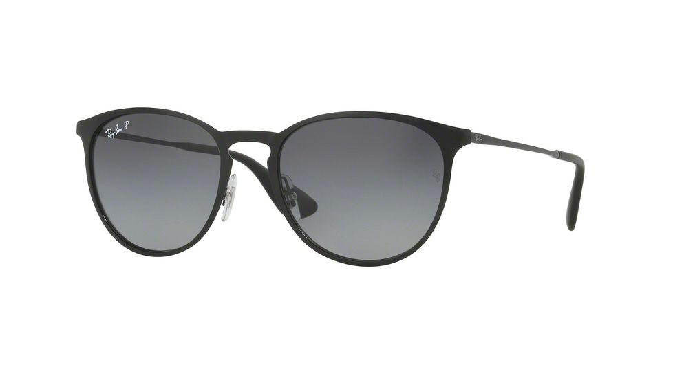 Ray-Ban RB3539 Progressive Prescription Sunglasses RB3539-002-T3-54 - Lens Diameter 54 mm, Frame Color Shiny Black