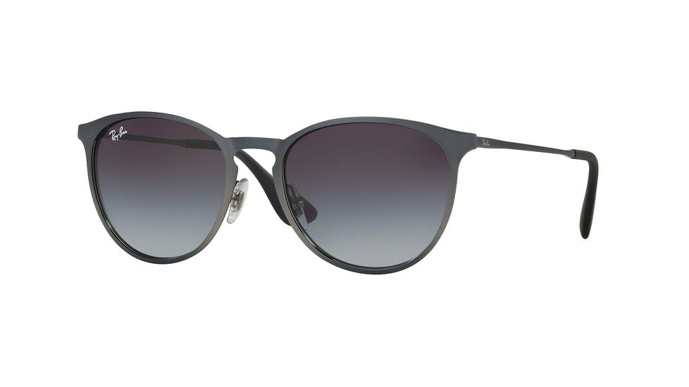 Ray-Ban RB3539 Progressive Prescription Sunglasses RB3539-192-8G-54 - Lens Diameter 54 mm, Frame Color Shot Grey Metallic