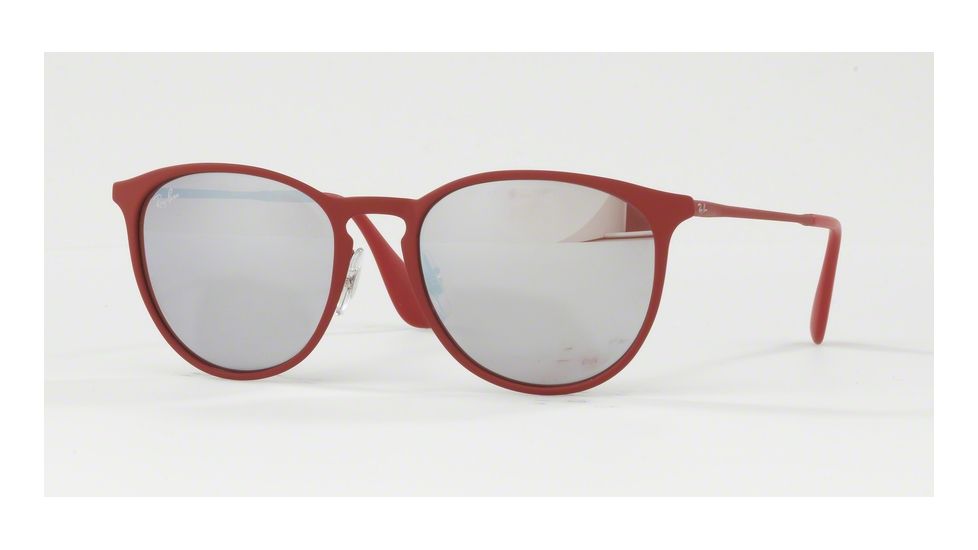 Ray-Ban RB3539 Progressive Prescription Sunglasses RB3539-9023B5-54 - Lens Diameter 54 mm, Frame Color Rubber Bordo'