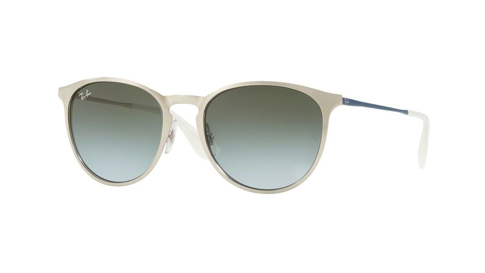 Ray-Ban RB3539 Progressive Prescription Sunglasses RB3539-9080I7-54 - Lens Diameter 54 mm, Frame Color Brusched Silver