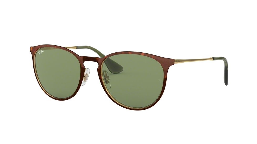 Ray-Ban RB3539 Progressive Prescription Sunglasses, 54mm, Havana, RB3539-9135-2-54-PRO