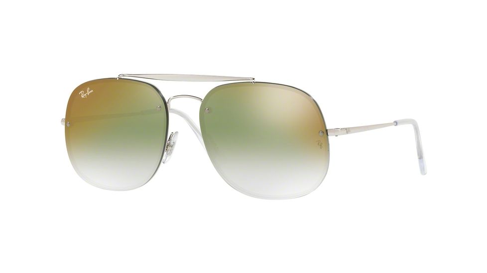 Ray-Ban RB3583N Progressive Prescription Sunglasses RB3583N-003-W0-58 - Lens Diameter 58 mm, Frame Color Silver