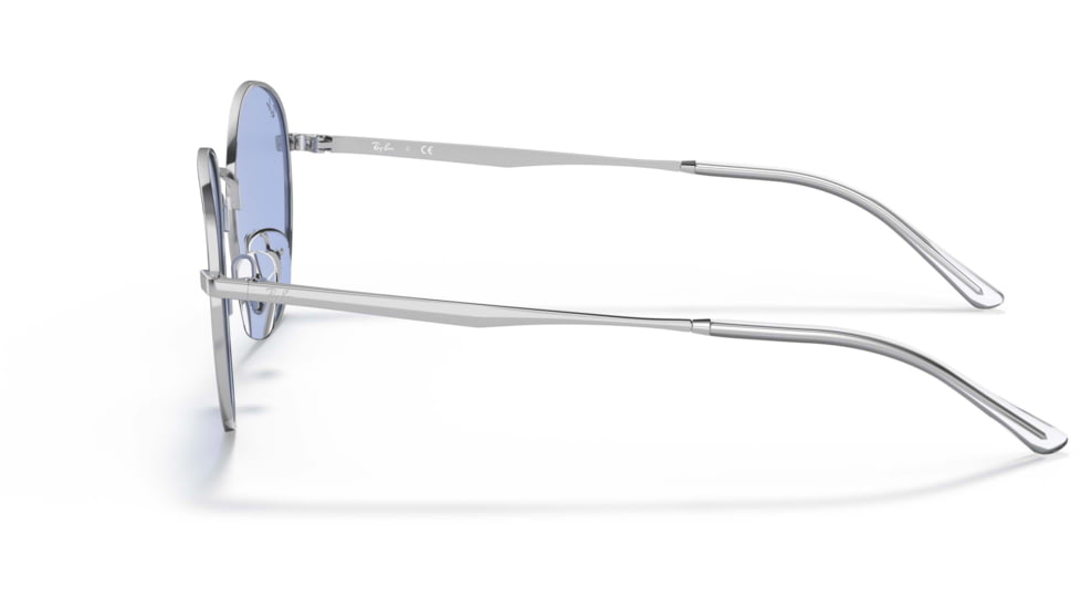 Ray-Ban RB3681 Sunglasses, Blue Lenses, Silver, 50, RB3681-003-80-50
