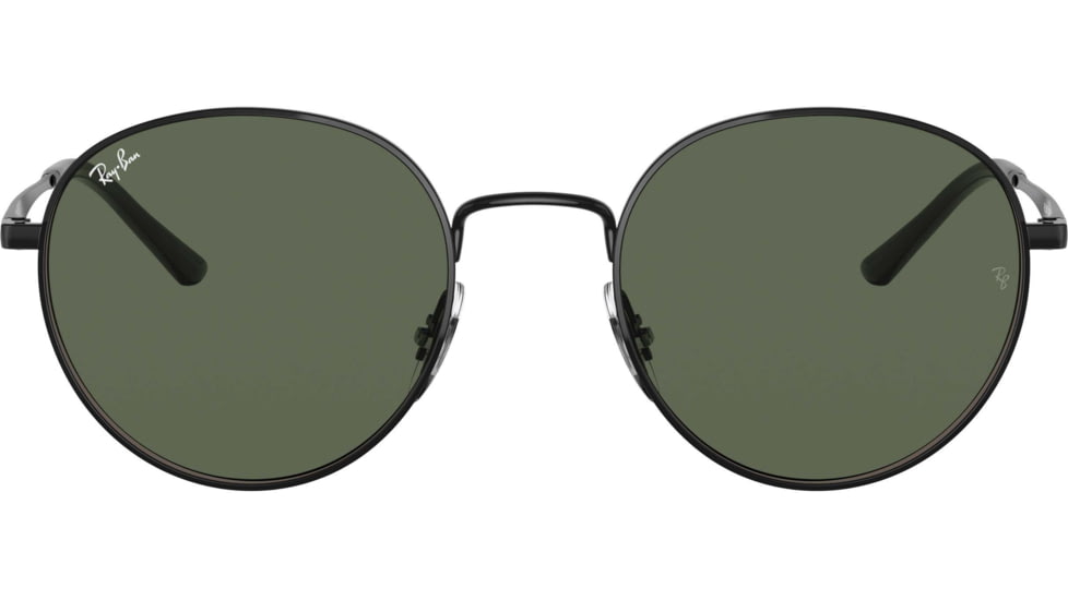 Ray-Ban RB3681 Sunglasses, Dark Green Lenses, Black, 50, RB3681-002-71-50