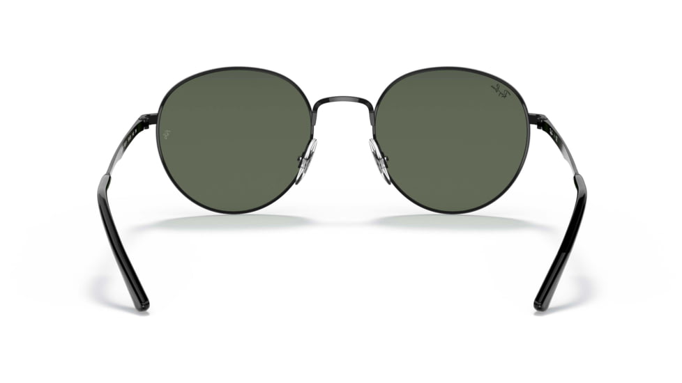 Ray-Ban RB3681 Sunglasses, Dark Green Lenses, Black, 50, RB3681-002-71-50