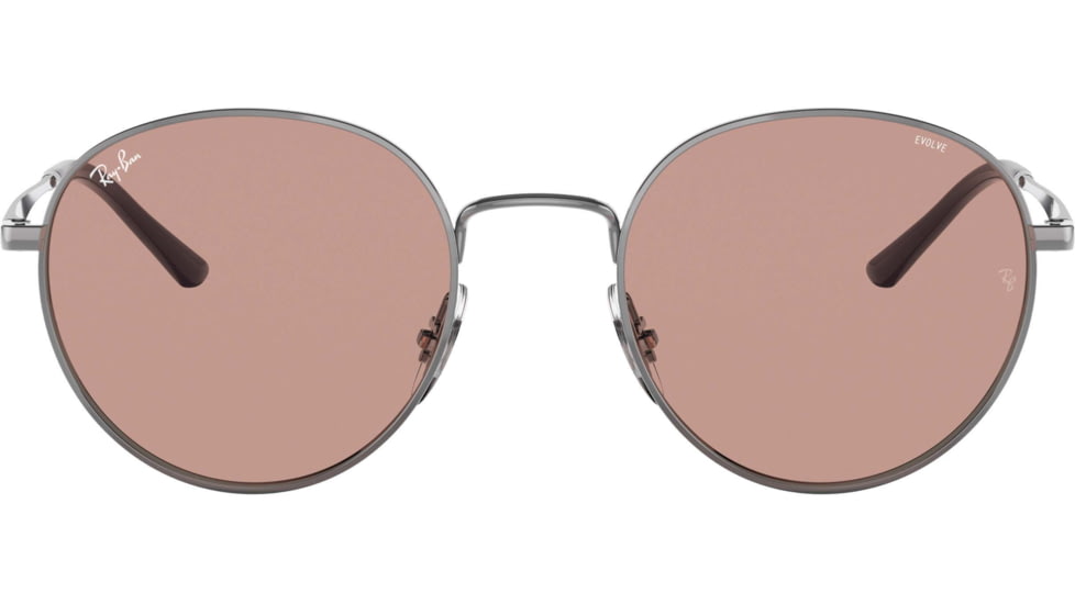 Ray-Ban RB3681 Sunglasses, Evolve Photo Brown Lenses, Gunmetal, 50, RB3681-9227Q4-50