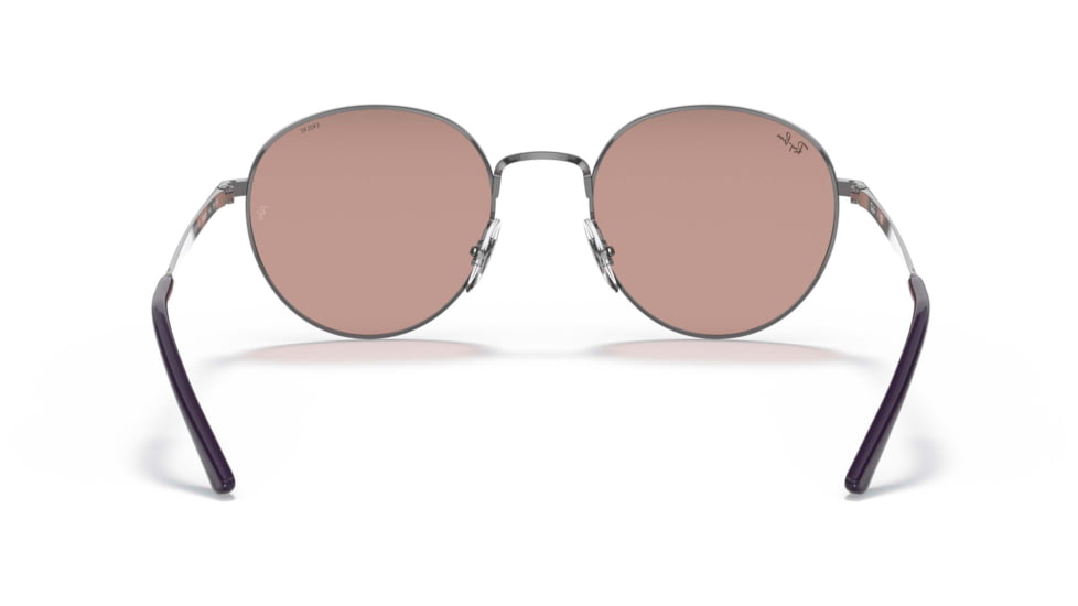 Ray-Ban RB3681 Sunglasses, Evolve Photo Brown Lenses, Gunmetal, 50, RB3681-9227Q4-50