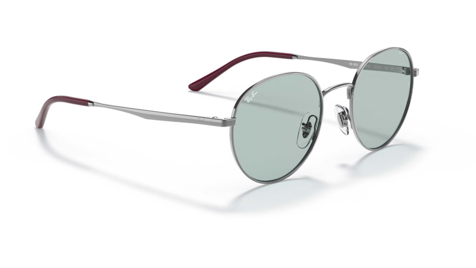 Ray-Ban RB3681 Sunglasses, Evolve Photo Green to Blue Lenses, Gunmetal, 50, RB3681-9226Q5-50