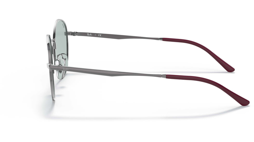 Ray-Ban RB3681 Sunglasses, Evolve Photo Green to Blue Lenses, Gunmetal, 50, RB3681-9226Q5-50