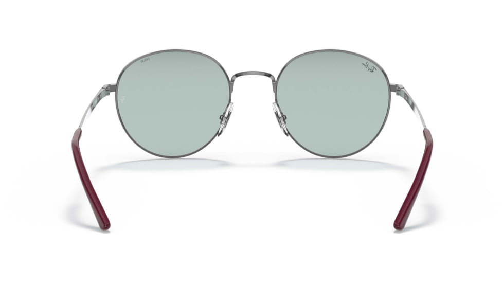 Ray-Ban RB3681 Sunglasses, Evolve Photo Green to Blue Lenses, Gunmetal, 50, RB3681-9226Q5-50