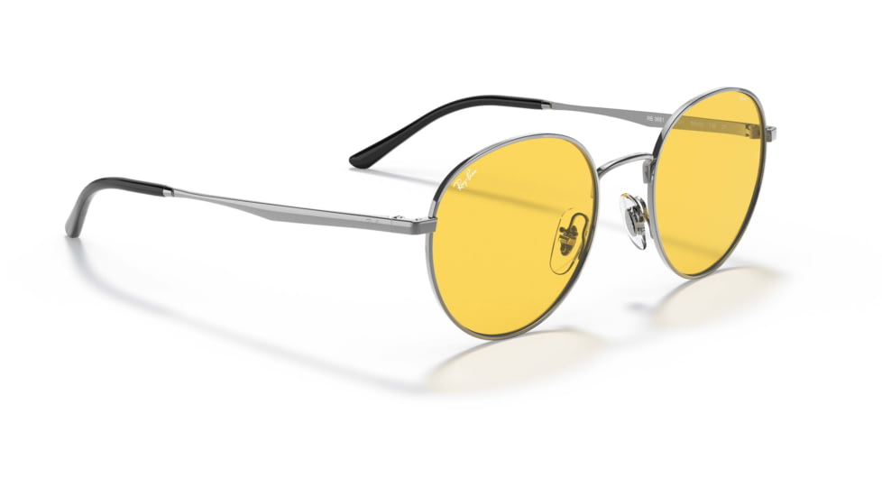 Ray-Ban RB3681 Sunglasses, Evolve Photo Yellow to Green Lenses, Gunmetal, 50, RB3681-004-Q1-50