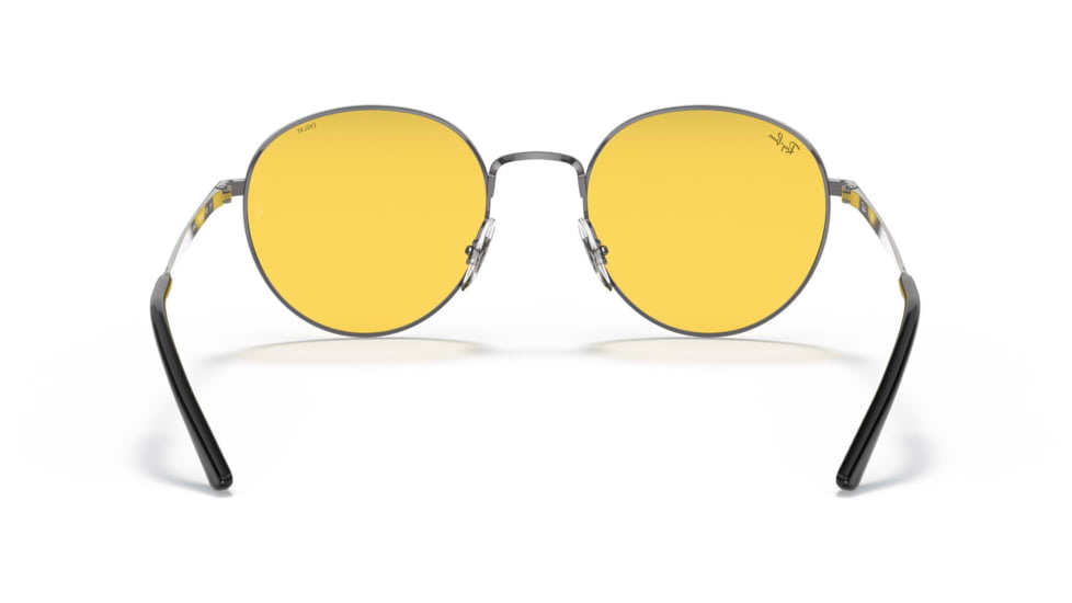Ray-Ban RB3681 Sunglasses, Evolve Photo Yellow to Green Lenses, Gunmetal, 50, RB3681-004-Q1-50