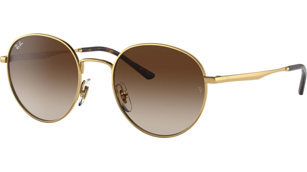 Ray-Ban RB3681 Sunglasses, Gradient Brown Lenses, Arista, 50, RB3681-001-13-50