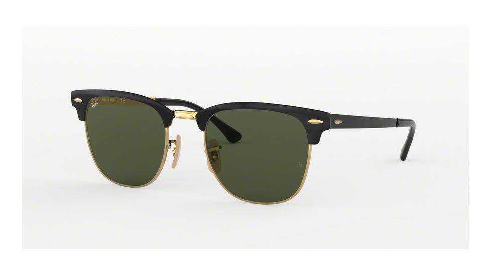 Ray-Ban RB3716 Progressive Prescription Sunglasses, 51mm, Black, RB3716-187-51-PRO