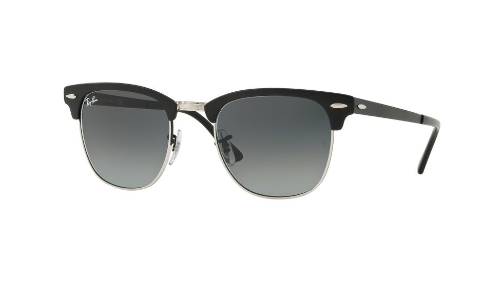 Ray-Ban RB3716 Progressive Prescription Sunglasses, 51mm, Black, RB3716-911871-51-PRO
