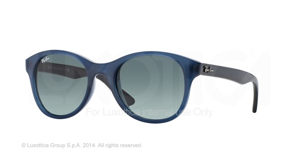 Ray-Ban RB4203 Progressive Prescription Sunglasses RB4203-604271-51 - Lens Diameter 51 mm, Frame Color Opaline Blue-grey