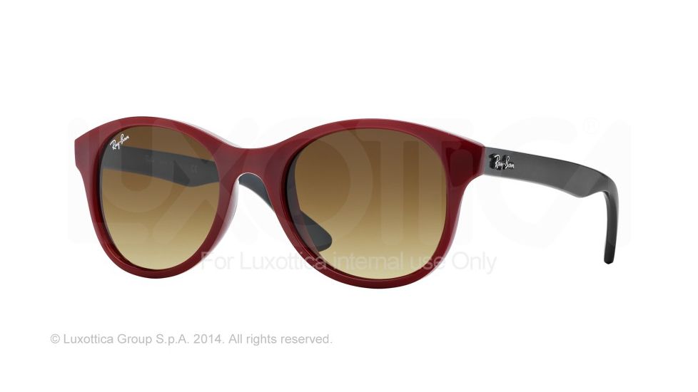 Ray-Ban RB4203 Progressive Prescription Sunglasses RB4203-604485-51 - Lens Diameter 51 mm, Frame Color Red