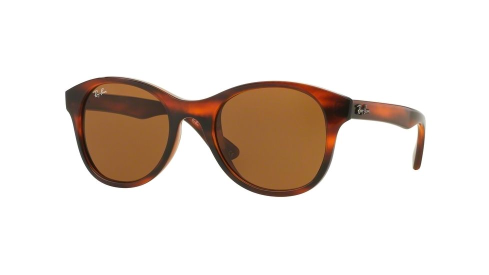 Ray-Ban RB4203 Progressive Prescription Sunglasses RB4203-820-73-51 - Lens Diameter 51 mm, Frame Color Shiny Striped Havana