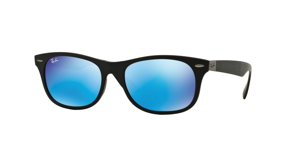 Ray-Ban RB4223 Single Vision Prescription Sunglasses RB4223-601S55-55 - Lens Diameter 55 mm, Frame Color Matte Black