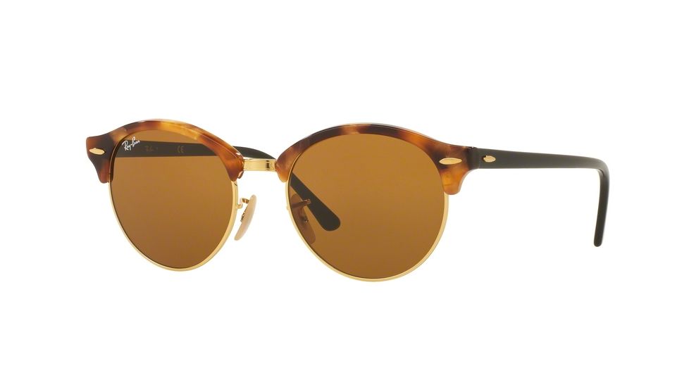Ray-Ban RB4246 Single Vision Prescription Sunglasses RB4246-1160-51 - Lens Diameter 51 mm, Frame Color Spotted Brown Havana