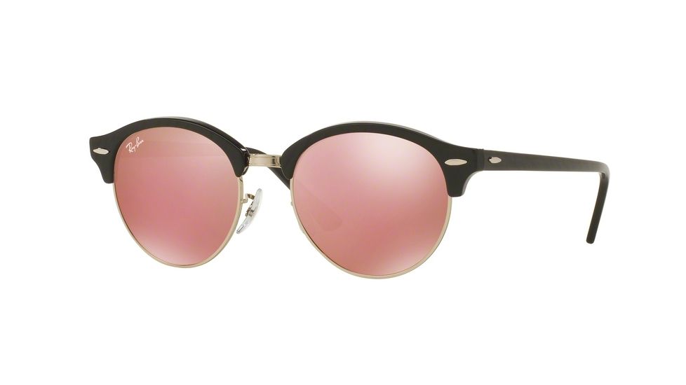 Ray-Ban RB4246 Single Vision Prescription Sunglasses RB4246-1197Z2-51 - Lens Diameter 51 mm, Frame Color Top Wrinkled Black On Black