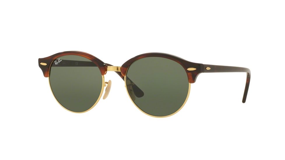 Ray-Ban RB4246 Single Vision Prescription Sunglasses RB4246-990-51 - Lens Diameter 51 mm, Frame Color Red Havana