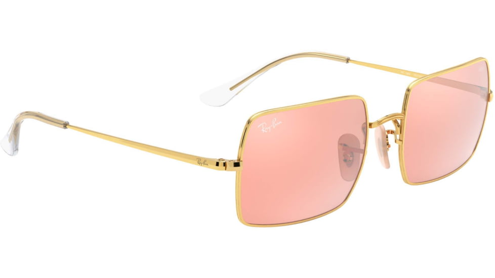Ray-Ban Rectangle 1969 Sunglasses 001/3E-54 - , Photo pink mirror grey Lenses