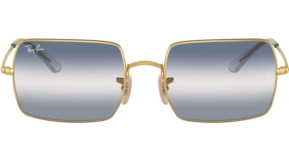 Ray-Ban Rectangle 1969 Sunglasses 001/GA-54 - , Clear Gradient Blue Lenses