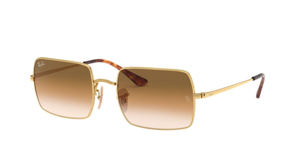 USED Ray-Ban RECTANGLE RB1969 Sunglasses, 914751-54, Clear Gradient Brown Lenses, RB1969-914751-54, EDEMO1