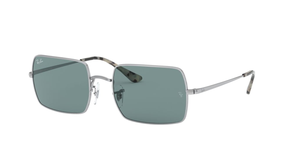 Ray-Ban RECTANGLE RB1969 Sunglasses 919756-54 - , Azure Mirror Blue Lenses