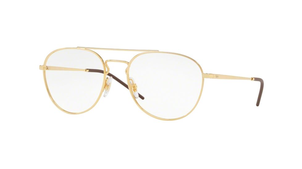 Ray-Ban RX6414 Eyeglass Frames 2500-53 - Gold Frame