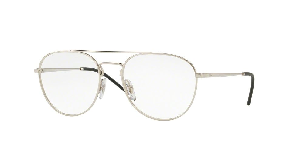 Ray-Ban RX6414 Eyeglass Frames 2501-53 - Silver Frame