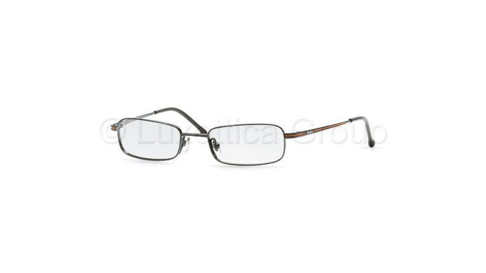 Ray-Ban RY1008T Eyeglasses Styles - Gunmetal And Opal Yellow Frame w/Non-Rx 44 mm Diameter Lenses, 3015-4417