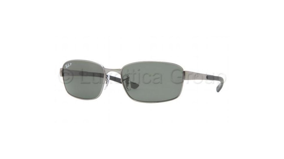 Ray-Ban RB3413 Sunglasses with No-Line Progressive Rx Prescription Lenses RB3413-004-58-5618 - Lens Diameter: 56 mm, Frame Color: Gunmetal