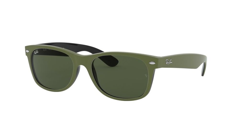 Ray-Ban New Wayfarer Prescription Sunglasses RB2132 RB2132-646531-52 - Lens Diameter 52 mm