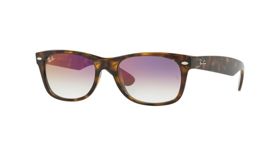 Ray-Ban New Wayfarer Prescription Sunglasses RB2132 RB2132-710-S5-55 - Lens Diameter 55 mm, Frame Color Havana