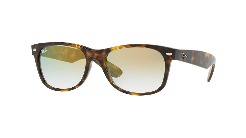 Ray-Ban New Wayfarer Prescription Sunglasses RB2132 RB2132-710-Y0-55 - Lens Diameter 55 mm, Frame Color Havana