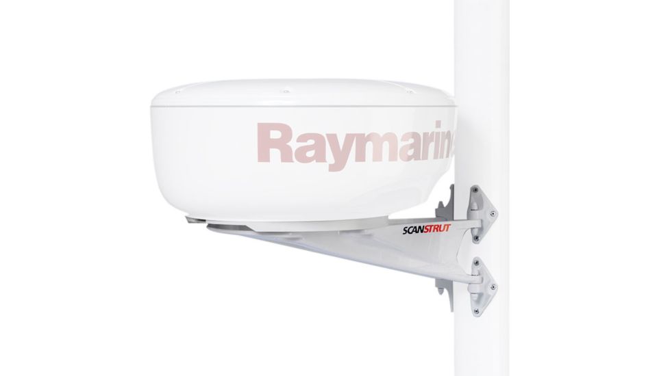 Raymarine Mast Mount Bracket for 18in Radome Scanner, Black, M92722