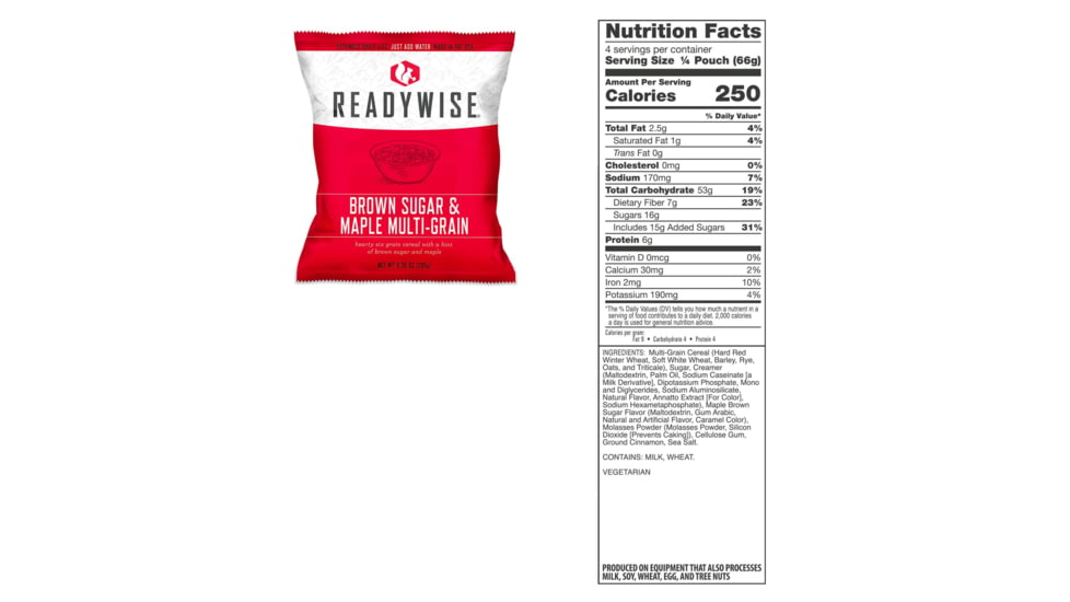 ReadyWise 64 Piece Survival Back Pack, Red, 8 x 12 x 15, RW01-621GSG-RED
