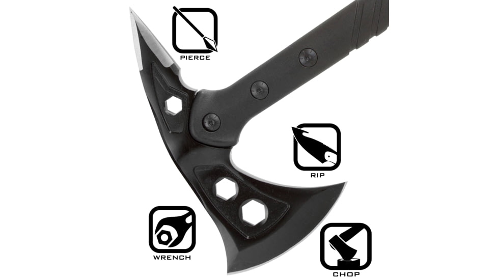 Reapr TAC Hawk Axe, 2Cr13 Stainless Steel, Black Oxide, 11000