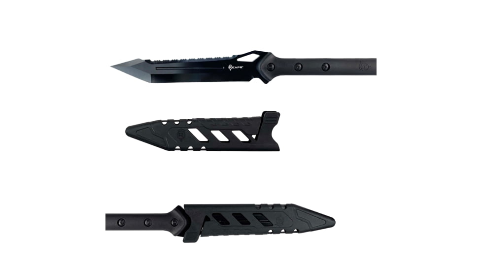 Reapr Tac Javelin Spear, 8in, 2Cr13 Stainless Steel, Black, Black, CTLR-029-BLK-RPR