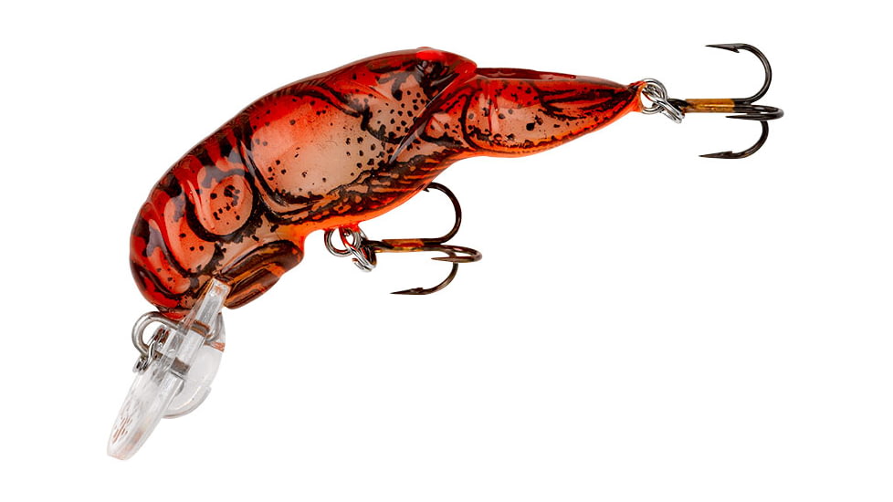 Rebel Lures Rebel Teeny Wee Crawfish Bait 1 1/2in, 1/10 oz, Floating, Cajun Crawdad, F7735