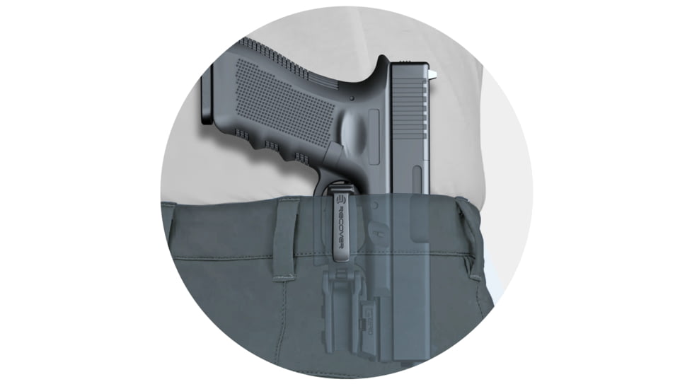 Recover Tactical GZERO Polyester Glock 43/43X/48 IWB Spring Loaded Clip Holster