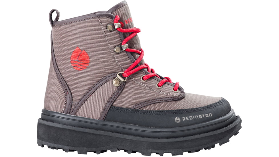 Redington Youth Crosswater Fly Fishing Wading Boots, Bark, 6, 5-KB0030456K