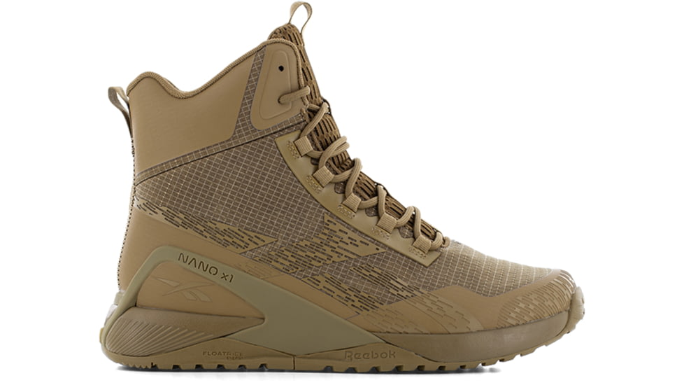 Reebok Nano X1 Adventure Tactical Boots - Mens, Coyote, 8.5 US, Medium, RBK-RB3486-M-08.5