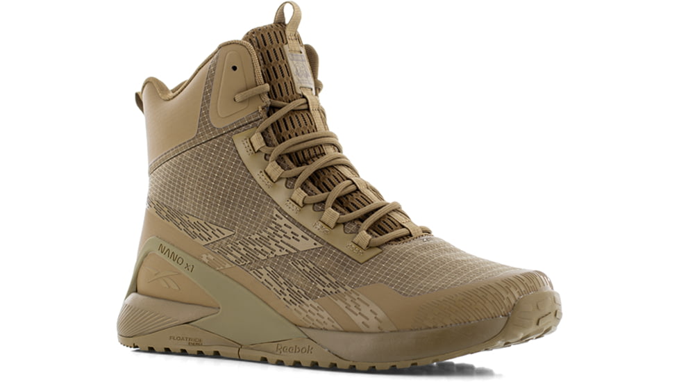Reebok Nano X1 Adventure Tactical Boots - Mens, Coyote, 8.5 US, Medium, RBK-RB3486-M-08.5