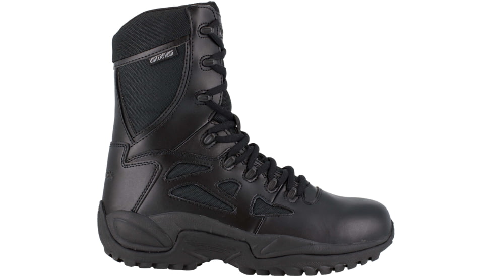 Reebok Rapid Response RB 8in. Black Tactical Boot, 5.5 RB8877-BLK-5.5-MEN-M