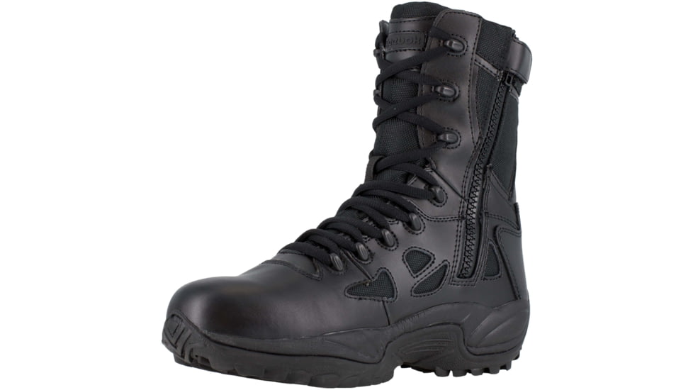 Reebok Rapid Response RB 8in. Black Tactical Boot, 5.5 RB8877-BLK-5.5-MEN-M