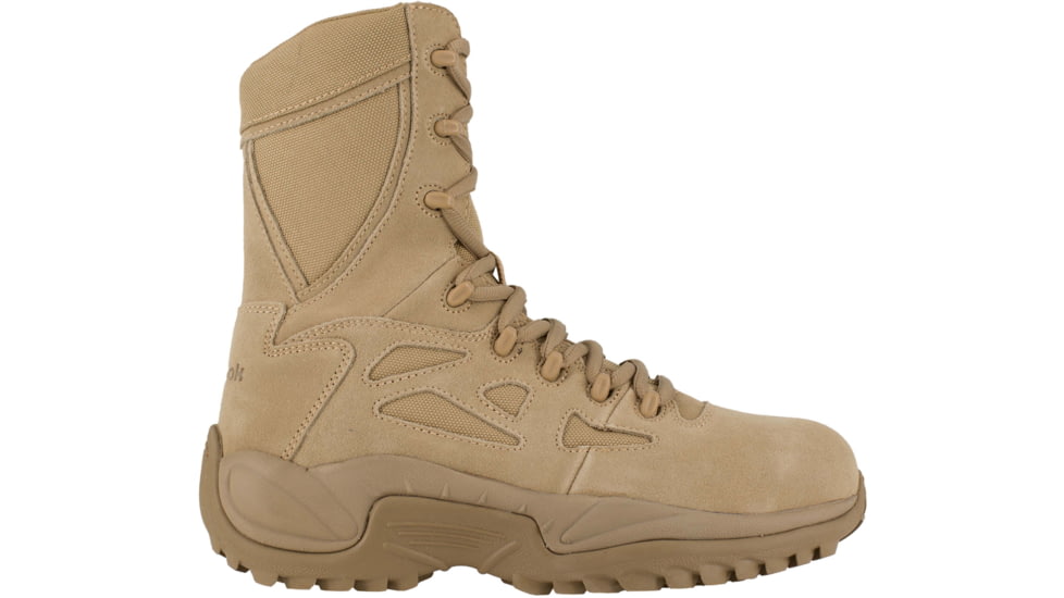 Reebok Rapid Response RB 8in. Desert Tan Boot, 7.5 RB8894-TAN-7.5-MEN-W