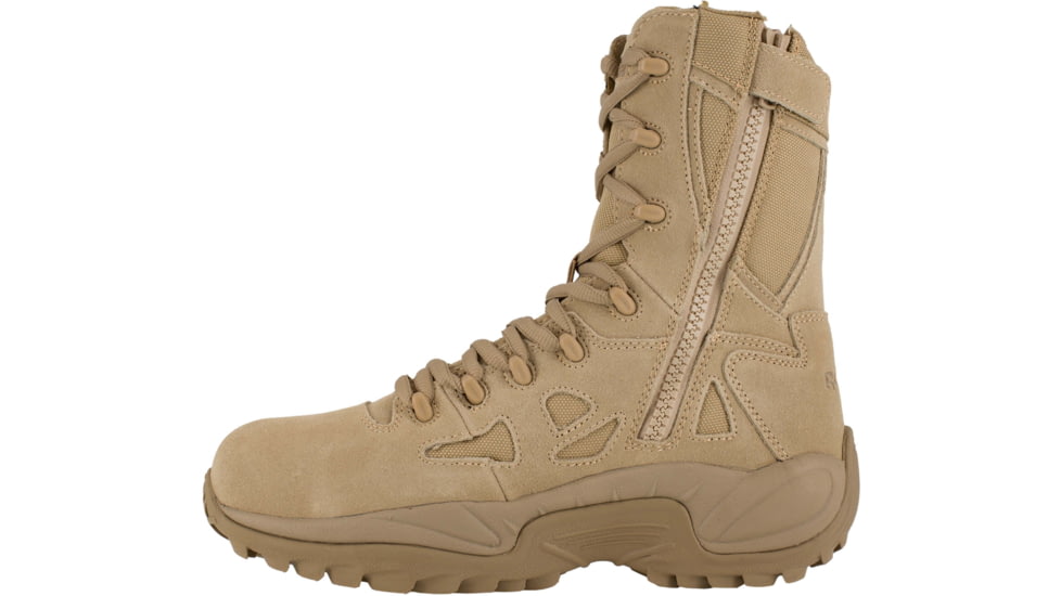 Reebok Rapid Response RB 8in. Desert Tan Boot, 7.5 RB8894-TAN-7.5-MEN-W